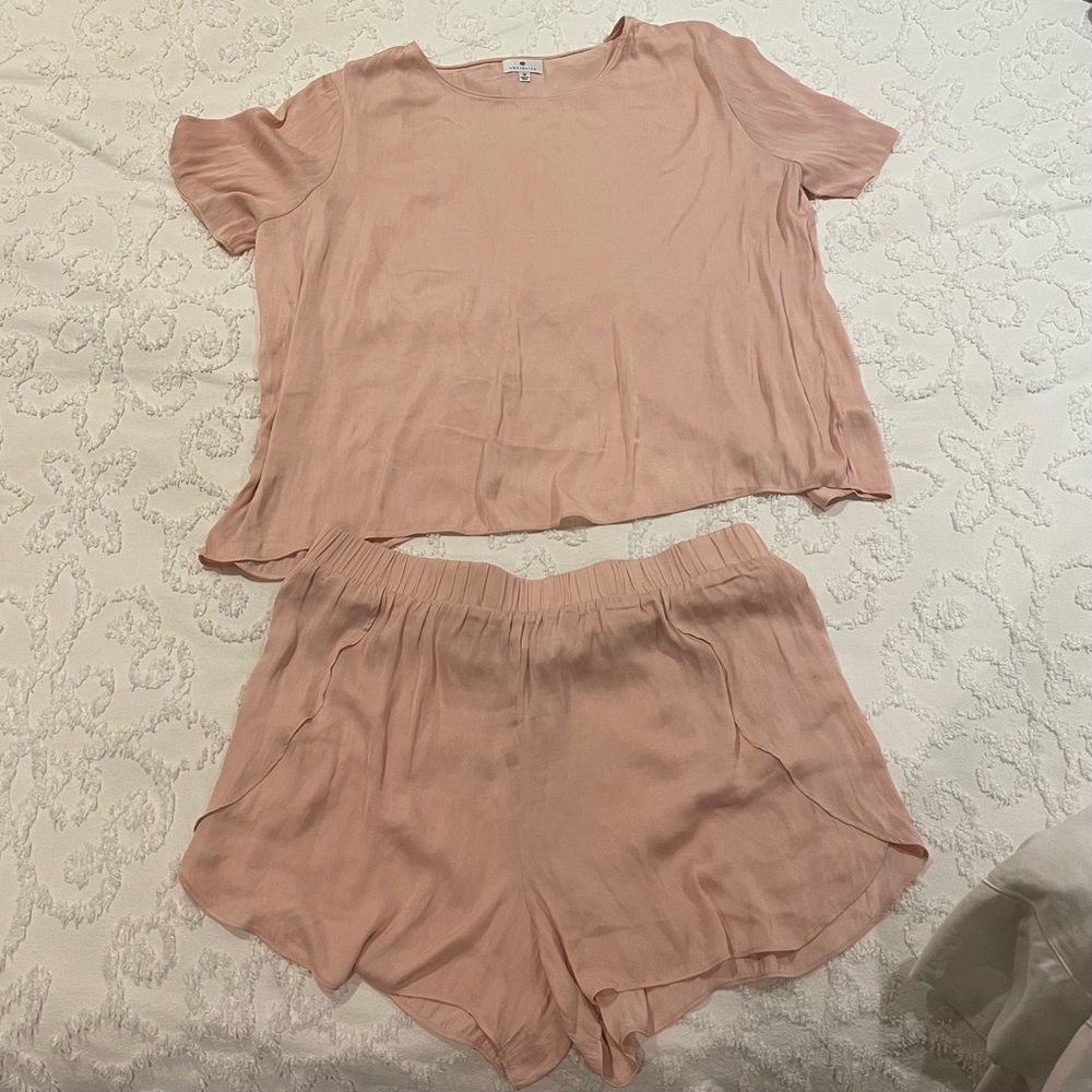 Socialite washable satin pajama set